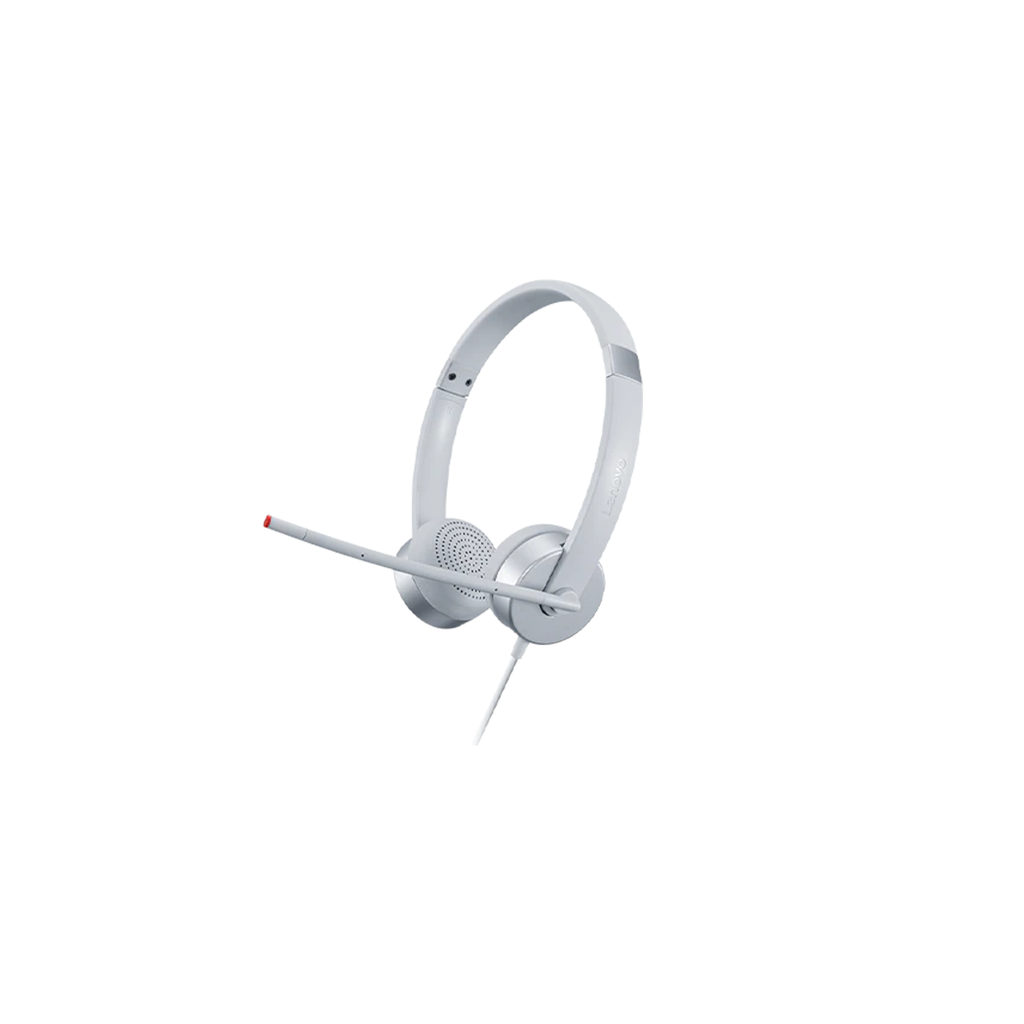 Lenovo 100 Stereo Analog Headset Grey GXD1B60597 Personal Computers
